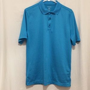 George Teal Blue Men’s short sleeve shirt Small